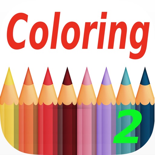 Coloring Book - tap to color draft book yourself