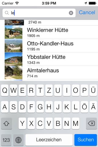 Hüttn Finder screenshot 3