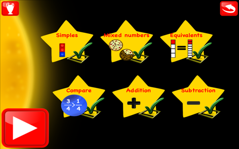 Fractions Learning Games - náhled