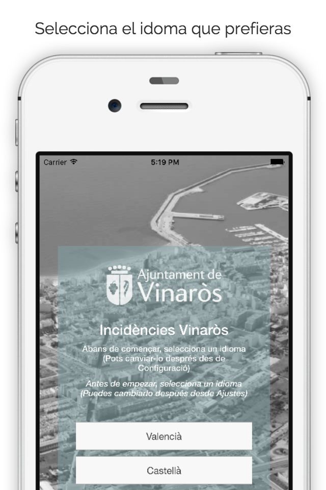 incidencias vinaròs screenshot 2