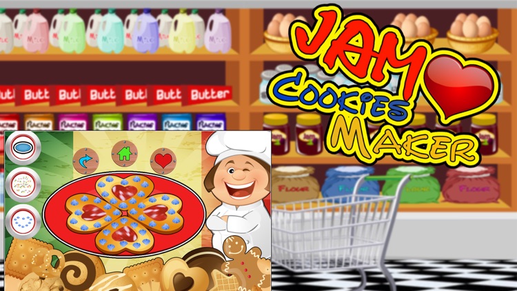 Jam Heart Cookies Maker – Bake carnival food in this cooking game for kids