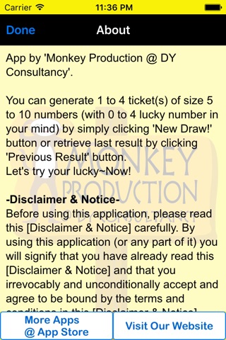 Egotistic Lottery Number Creator (Lite) screenshot 4