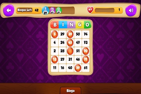 Love Story Game of Bingo - Romantic challenge 2016 screenshot 2