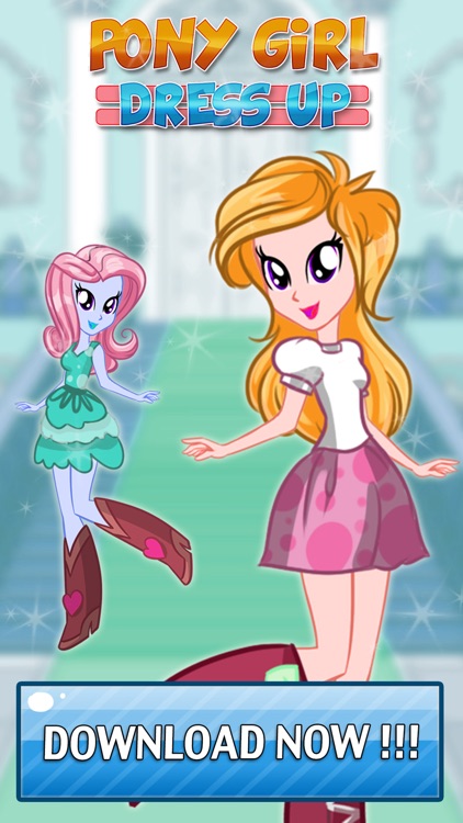 Dress Up Pony Characters Girl - Makeover equestria avatar salon cosplay girls screenshot-4
