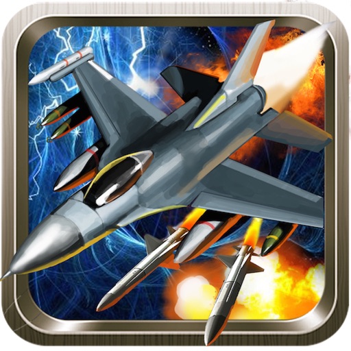 Raiden Flight & Lightning Combat: Aircraft Fighting Heroes Battle With Pacific Fighters Game Icon