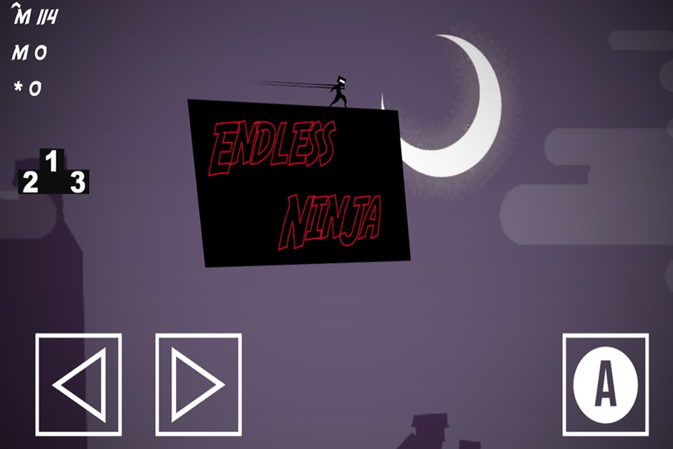 Endless Ninja Drop screenshot 2