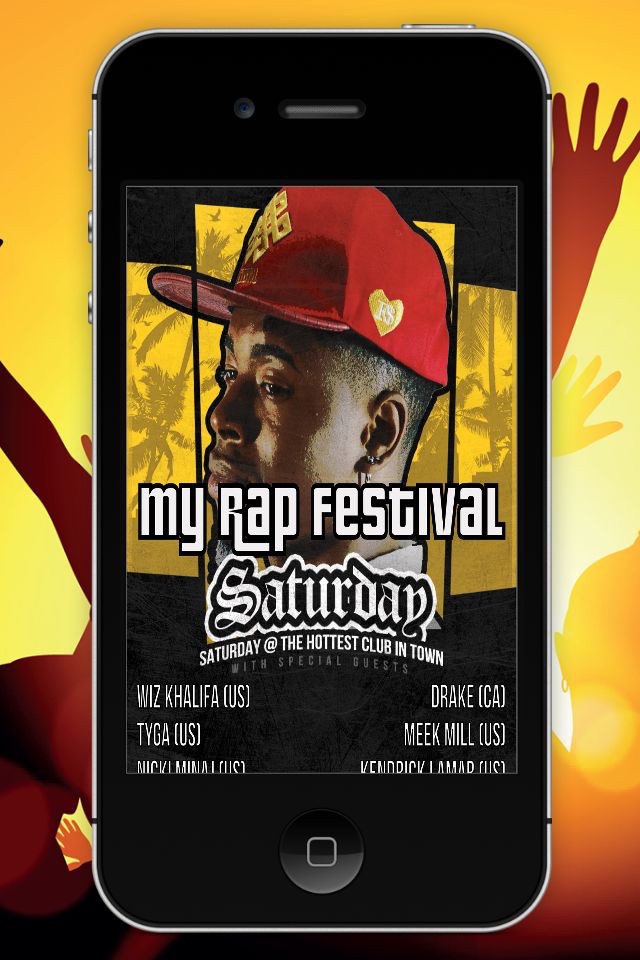 My Festival - Create Fake Music Festival Posters screenshot 4