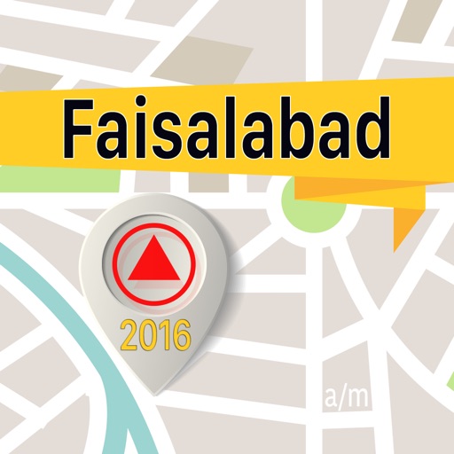 Faisalabad Offline Map Navigator and Guide icon