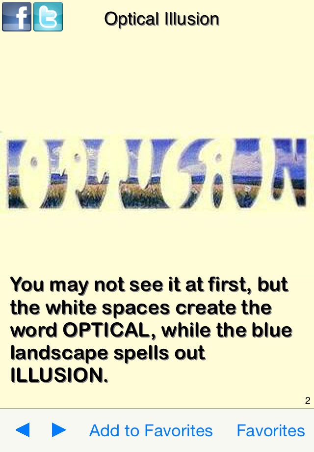 Optical Illusions - Images That Will Tease Your Brain screenshot 2