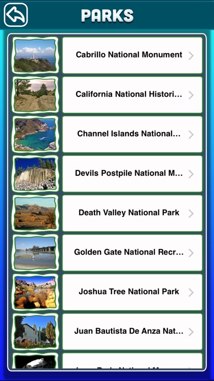 California National & State Parks