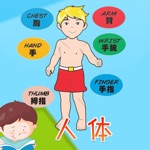 宝贝认人体知识 -幼儿早教启蒙1-2岁看图识字学习认体知识