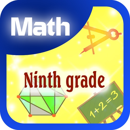 Ninth grade math icon