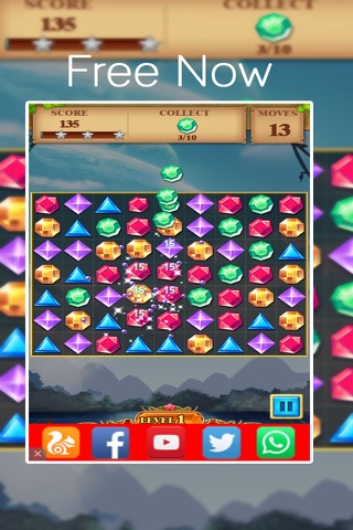 Jewel Unblock Puzzle - Jewel Diamond Edition screenshot 3