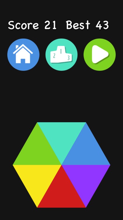 Color Spin - Match The Color Of The Dropping Balls With The Spinning Hexagon screenshot-4