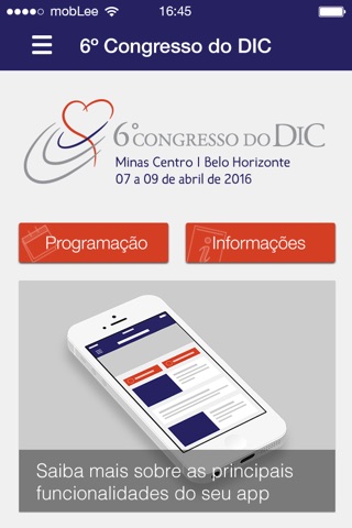 6º Congresso do DIC screenshot 2