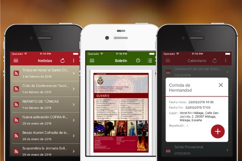 Cofradia Estudiantes Malaga screenshot 2