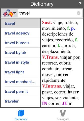 Spanish Dictionary (Offline) screenshot 3