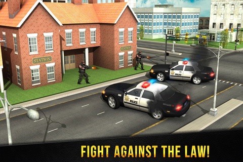 Urban City Car Gang Crime Wars 3D screenshot 4