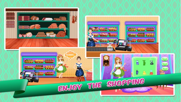 Supermarket Girl Shopping Games for Girls
