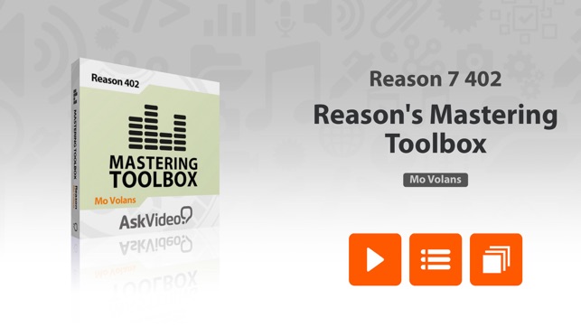 Mastering Reason's Toolbox Course