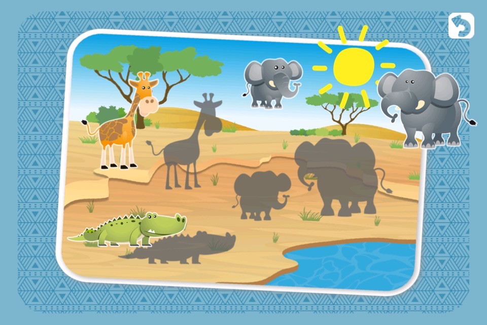 My first jigsaw Puzzles : Animals from Jungle and Savanna [Free] screenshot 3