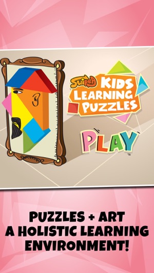 Kids Learning Puzzles: Portraits, Tangram Playtime(圖1)-速報App