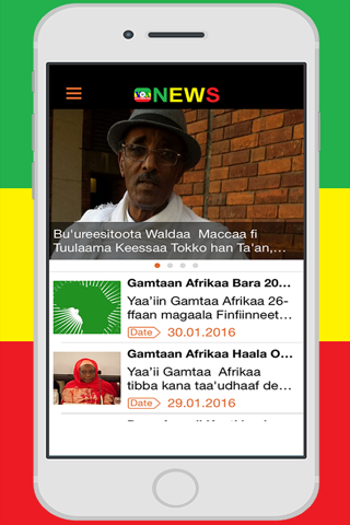 Afaan Oromoo News screenshot 2