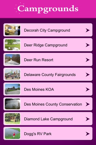 Iowa Campgrounds & RV Parks screenshot 2