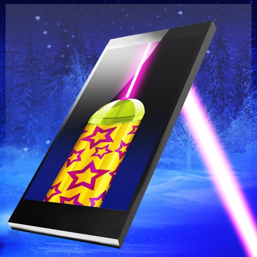 Simulator Laser Christmas Icon