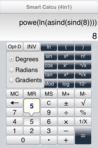 Smart Calcu - with Statistic screenshot 2