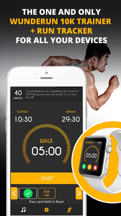 Wunderun - 10K Trainer, GPS Running, Walk, Workout, Pace, Run Tracker, Couch to 10K screenshot-4