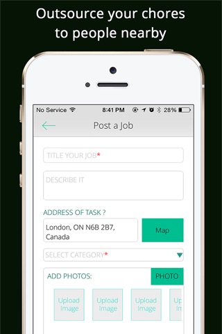 NearJobs | Nearby Small and Odd Jobs Markeplace screenshot 2