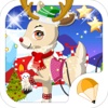 圣诞小鹿爱装扮 - 圣诞节，女生儿童小游戏免费