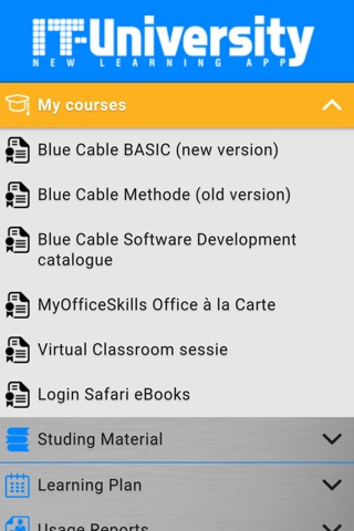 IT University New Learning APP screenshot 3