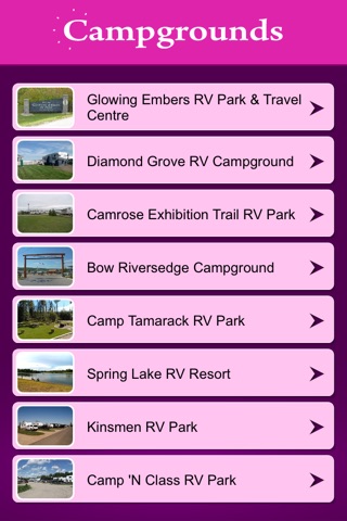 Alberta Campgrounds & RV Parks screenshot 2