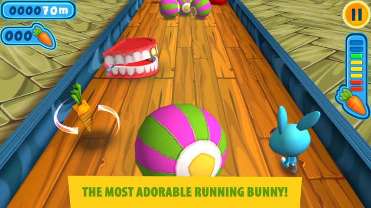 Turbo Fast Bunny - Speedy Rabbit Hopper - Fun Run Mini Race Game screenshot-4