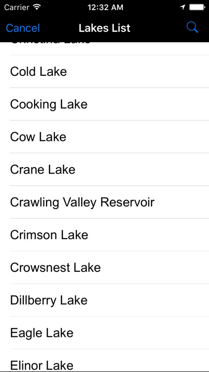 Alberta: Fishing Lakes