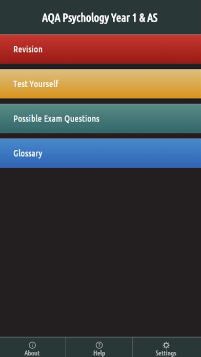 How to cancel & delete AQA Psychology Year 1 & AS from iphone & ipad 1