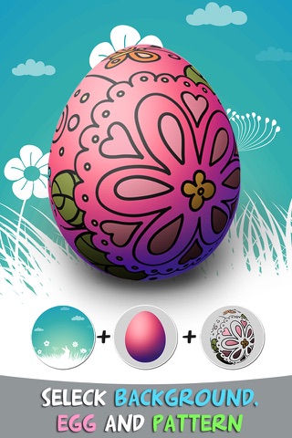 Easter Egg Painter Pro - Virtual Simulator to Decorate Festival Eggs & Switch Color Pattern screenshot 3