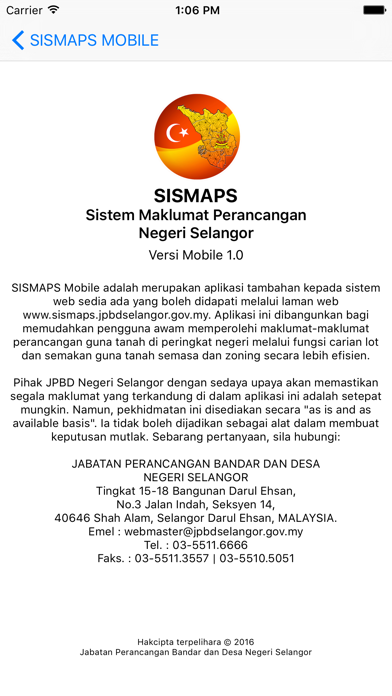 How to cancel & delete SISMAPS - Sistem Maklumat Perancangan Negeri Selangor from iphone & ipad 4