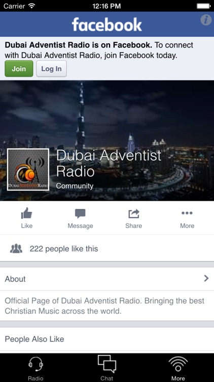 Dubai Adventist Radio App