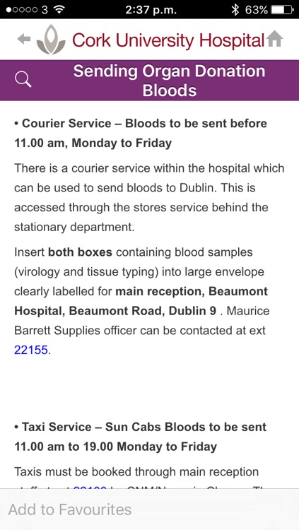 Cork University Hospital ICU Guidelines screenshot-3