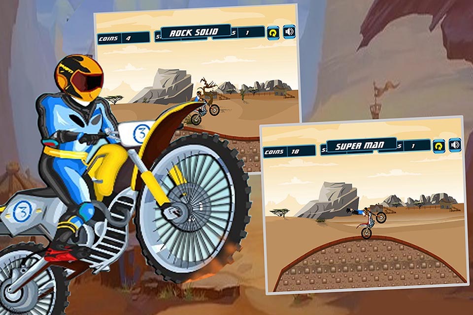 Stunt Motorbike Race screenshot 2