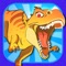Icon Running Dinosaur