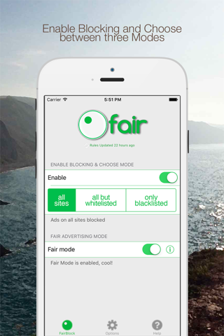 Fair, the fair ad blocker screenshot 2