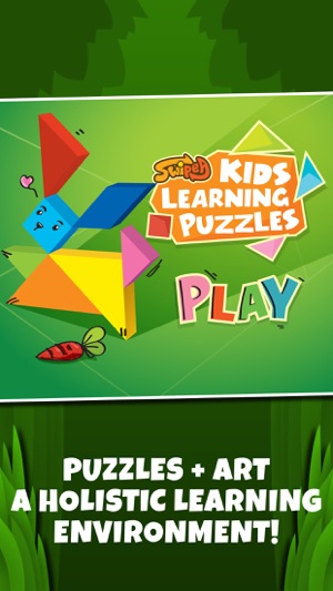 Kids Learning Puzzles: Wild Animals, K12 Tangram(圖1)-速報App