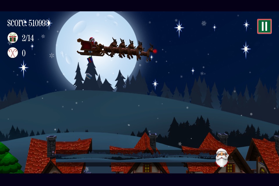 Santa's Reindeer Run screenshot 4