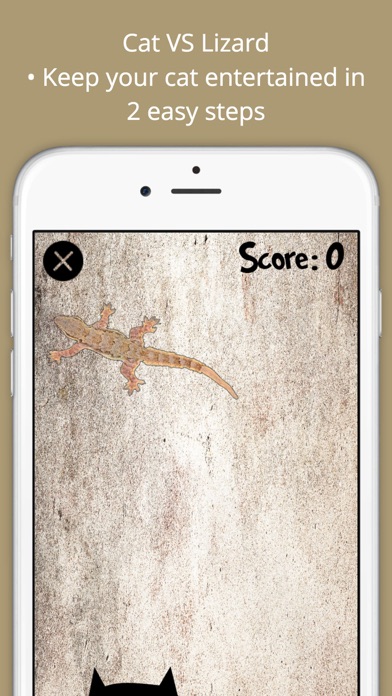 How to cancel & delete Cat VS Lizard - Entertain your cat from iphone & ipad 1