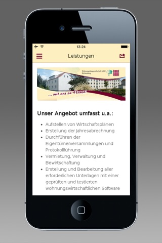 Wohnungsbau GmbH Richtenberg screenshot 3