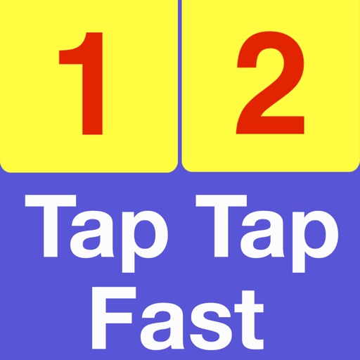 Tap Tap Fast - Absolutely challenging tap puzzles - Quickly play by finger tapping on falling numbers Icon